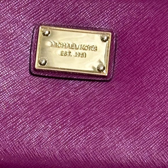 MICHAEL Michael Kors Purple and Gold Clutch Wristlet 🌷 - Picture 6 of 11